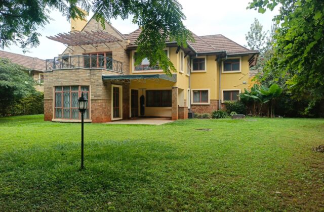 5 Bedroom House for Rent in Runda Mimosa, Nairobi | Gated Community | KSh 600,000 Per Month