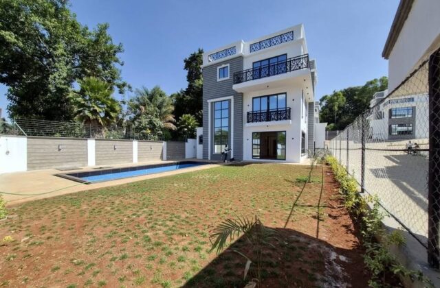 Newly Built 5 Bedroom House for Rent in Lavington, Nairobi | Private Swimming Pool | KSh 780,000 Per Month