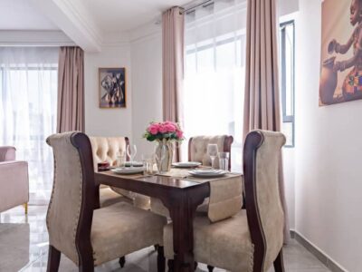Furnished 1 Bedroom Apartment for Rent at City Oasis, Nairobi | From KSh 5,000 Per Night.