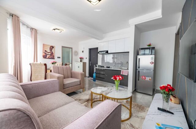 Furnished 1 Bedroom Apartment for Rent at City Oasis, Nairobi | From KSh 5,000 Per Night.